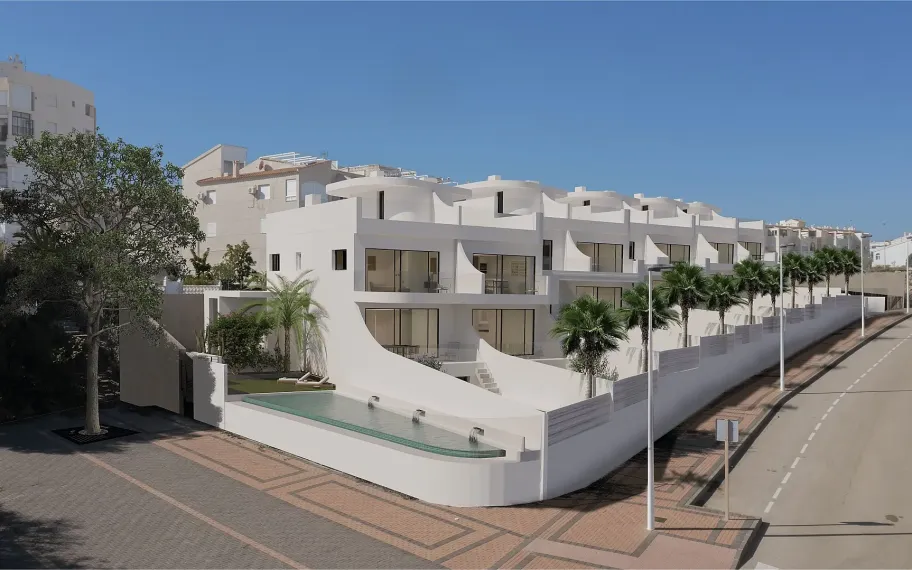 Apartment with private solarium, less than 300m from the beach in La Mata