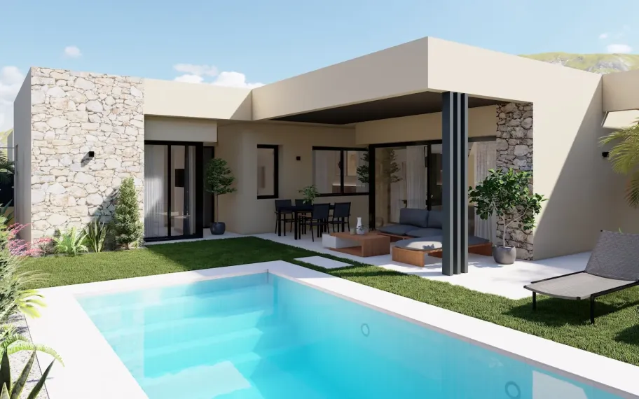 Villa with 3 bedrooms and swimming pool for sale in Altaona Golf, Murcia