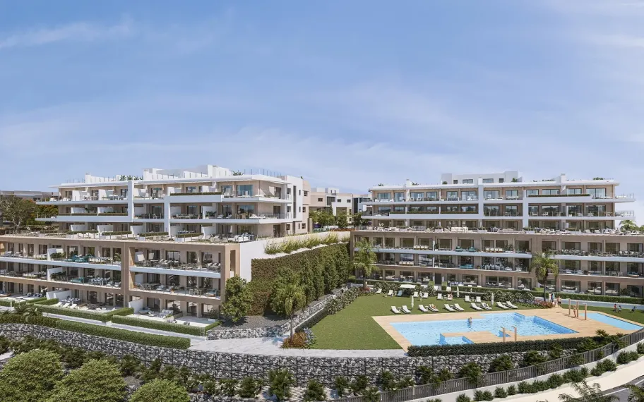 Penthouse mit Meerblick in Estepona zu verkaufen