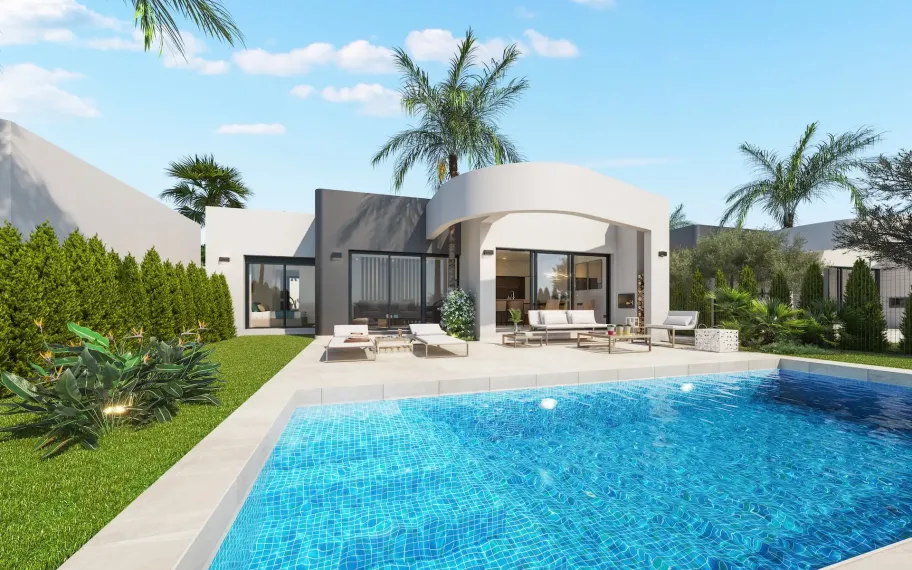 Frontline golf villa with 3 bedrooms in La Serena Golf