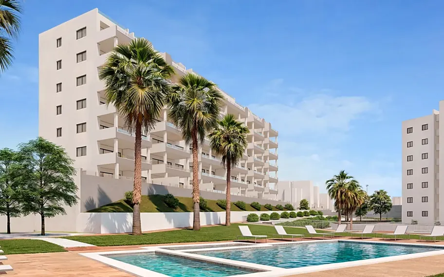 2-bedroom apartment with spacious terrace for sale in San Miguel de Salinas
