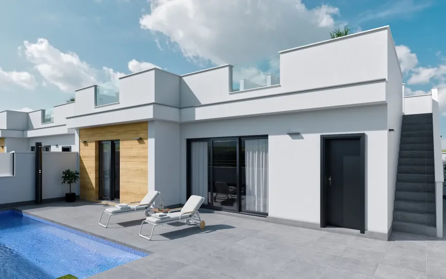 Villa te koop met tuin en privé zwembad in Torre Pacheco