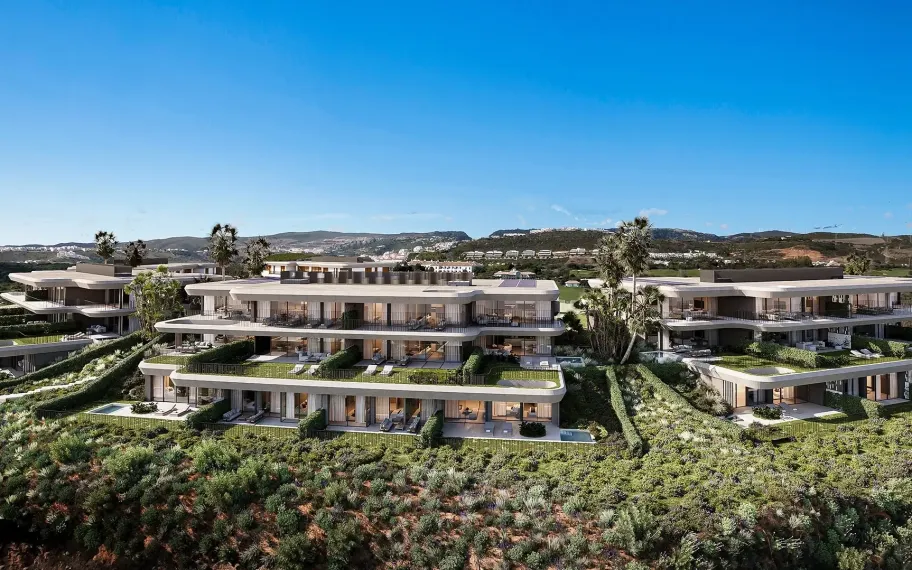 Wohnungen mit 2 Schlafzimmern und Meerblick zum Verkauf in Casares Costa