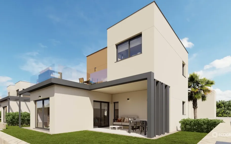 Vrijstaande villa met 3 slaapkamers in Corvera Golf Country Club