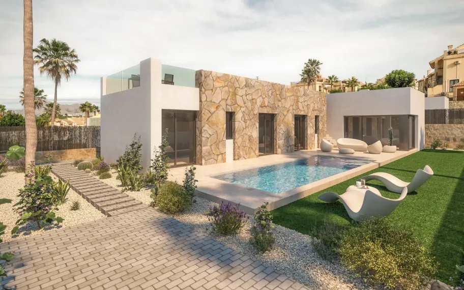Modern villa met 3 slaapkamers te koop in La Finca Golf, Algorfa