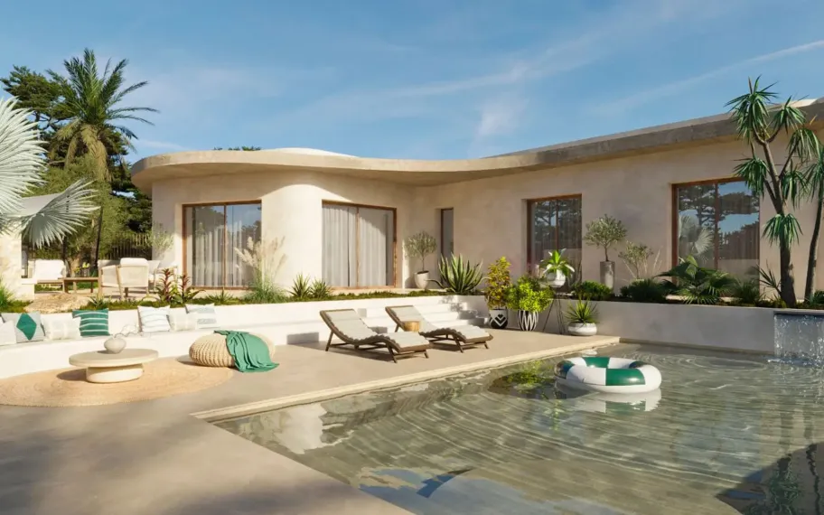 Modern luxury villa with 4 bedrooms for sale in La Marina