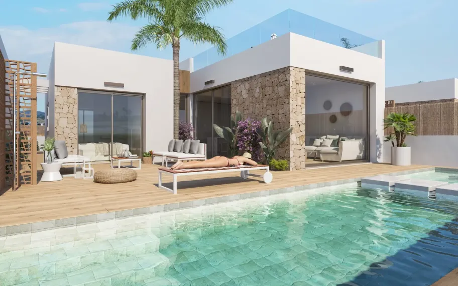 Moderne Villa zum Verkauf in La Serena Golf Los Alcázares