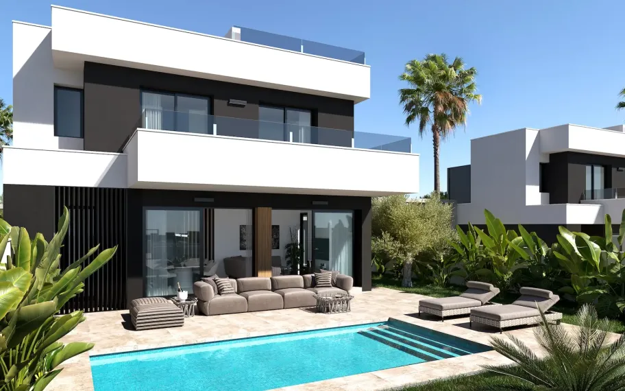 Moderne Villa mit 3 Schlafzimmern in Ciudad Quesada zu verkaufen