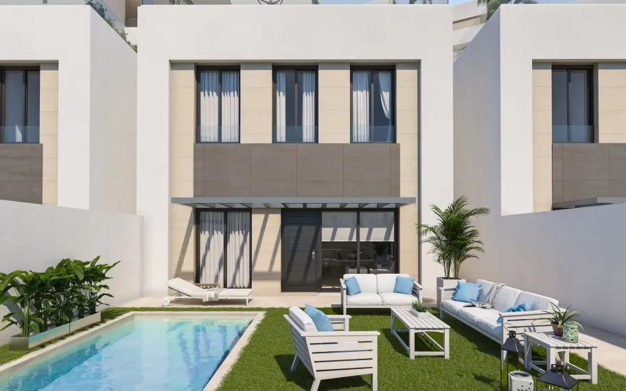 Modern villa with 4 bedrooms for sale in Águilas