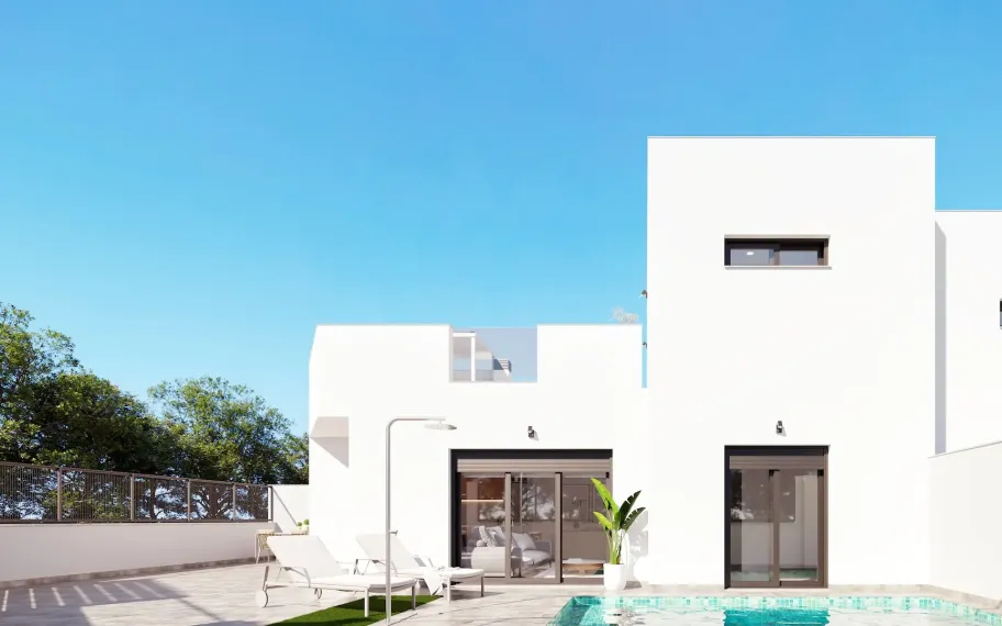 Modern semi-detached house for sale in Roldán, Torre-Pacheco