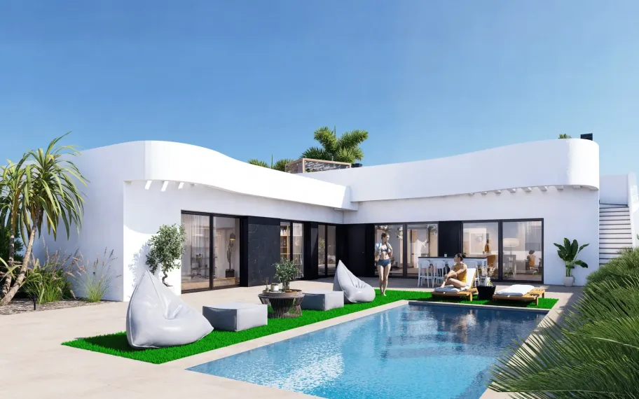 Moderne Villa mit 3 Schlafzimmern in La Finca Golf, Algorfa, zum Verkauf