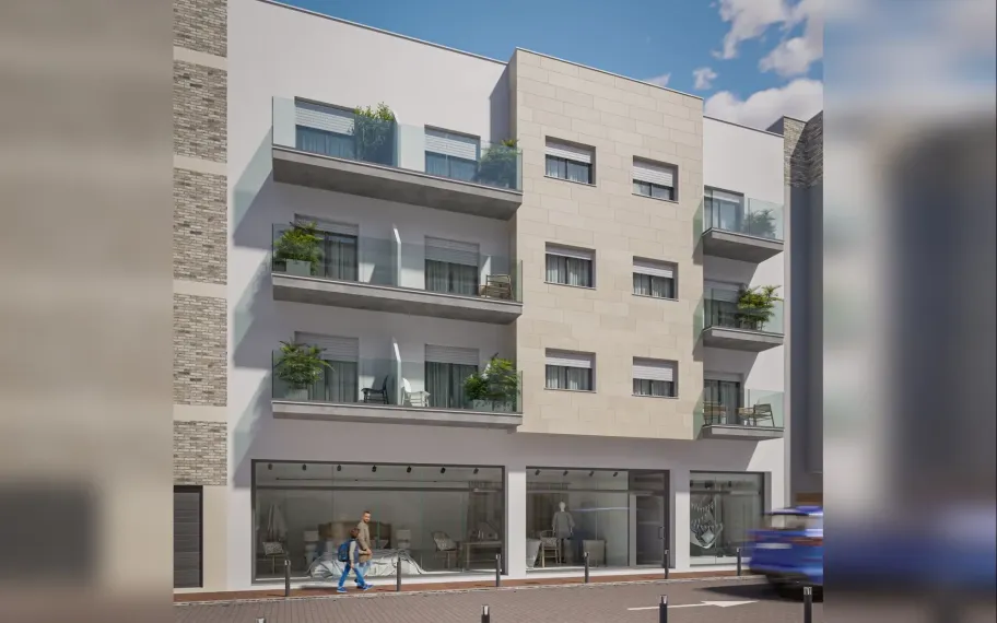 Moderne Wohnung zum Verkauf, 150 Meter vom Meer entfernt in Puerto de Mazarrón