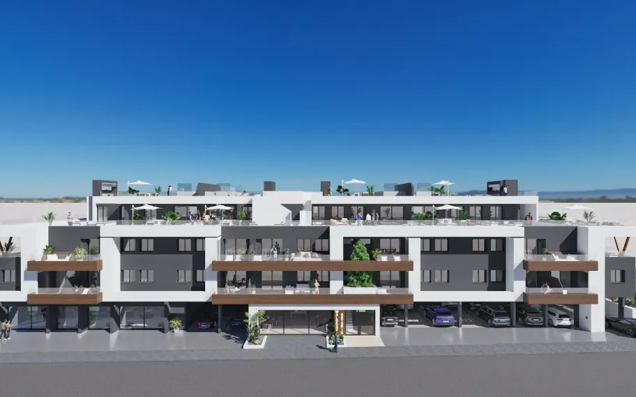 Penthouse avec piscine privée à vendre à Benijófar