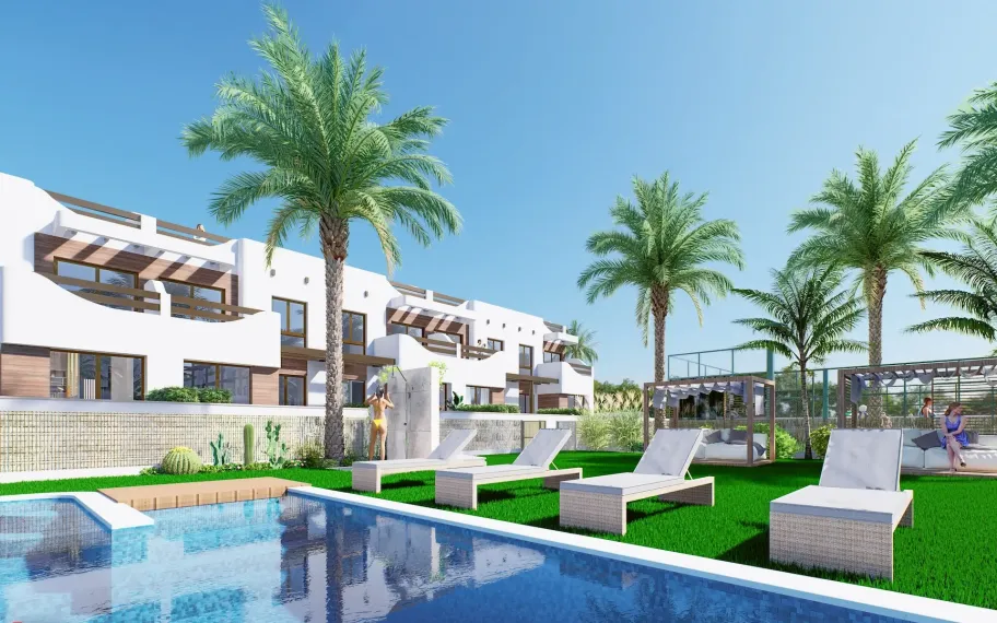 Penthouse avec solarium à vendre, à 300 m de la plage à Torre de la Horadada
