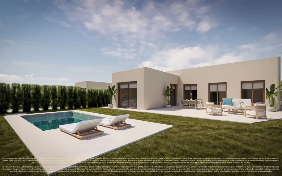 Luxury golf villas with 4 bedrooms for sale in Corvera Hills