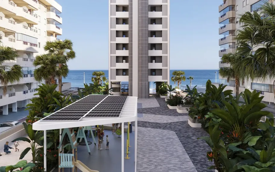Appartements 3 chambres en première ligne à La Fossa, Calpe, à vendre