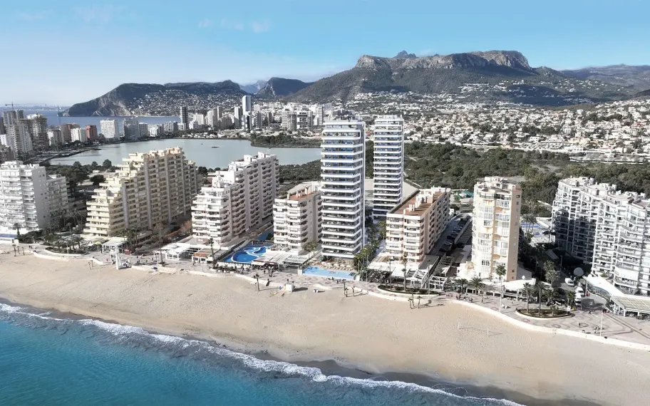 Appartements 2 chambres en première ligne à La Fossa, Calpe, à vendre