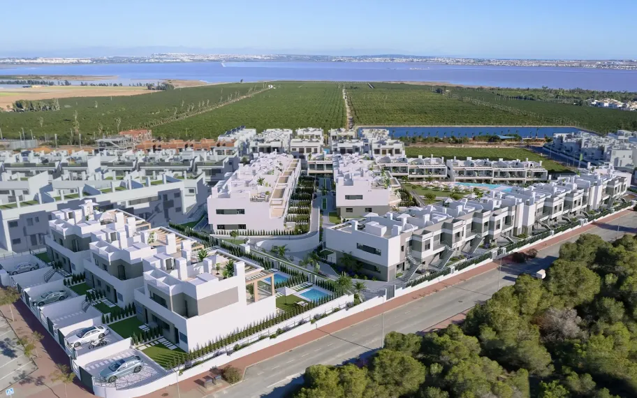 Penthouse avec 2 chambres et solarium à Los Balcones, Torrevieja
