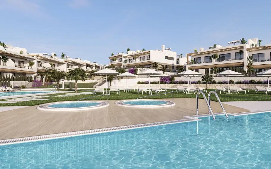 Penthouse avec 3 chambres et solarium à Los Balcones, Torrevieja