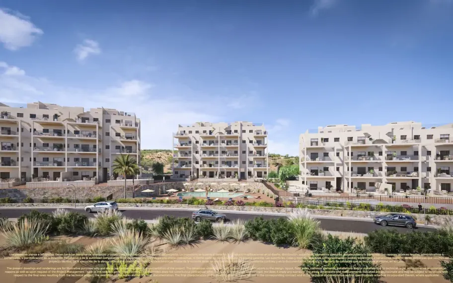 Penthouses élégants de 3 chambres à vendre à Corvera Hills Golf
