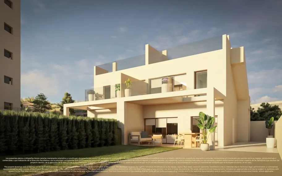 Maison de ville élégants de 3 chambres à vendre à Corvera Hills Golf