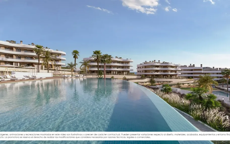 Apartment with 2 bedrooms and sea views for sale in Finestrat
