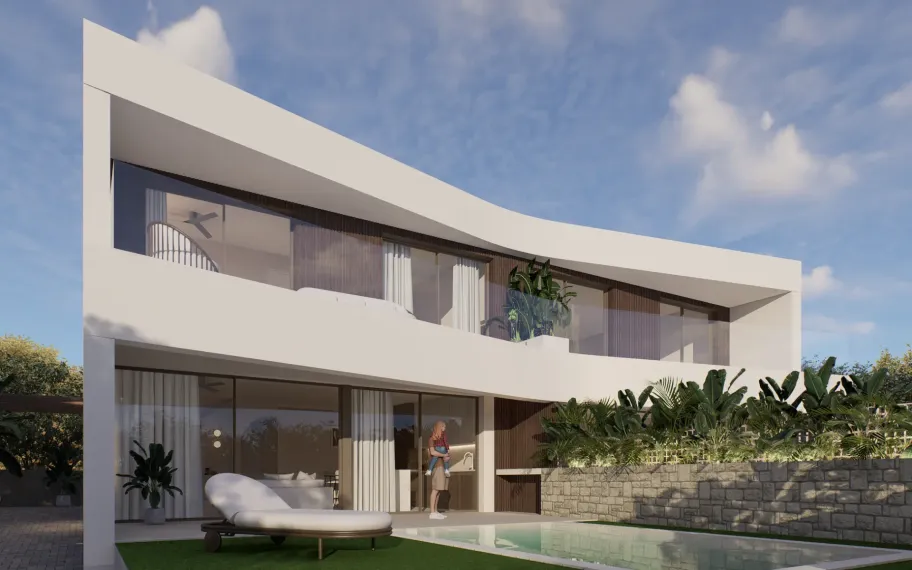 Semi-detached villa with 3 bedrooms and private pool for sale in Gran Alacant
