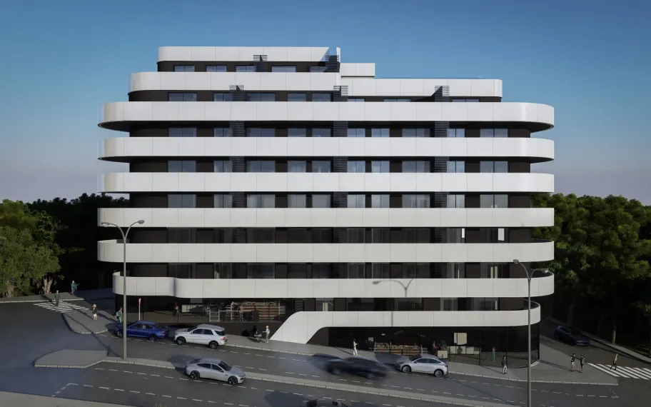 Gelijkvloers appartement met 2 slaapkamer te koop in Calpe