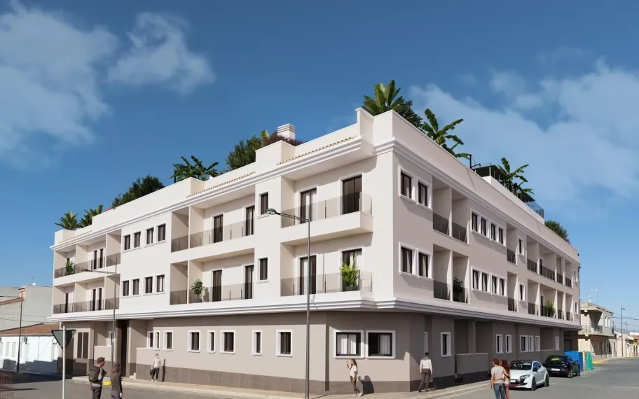 Penthouse for sale in Algorfa with private solarium