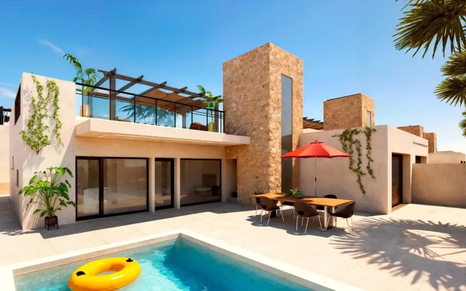 Villa à vendre à Fuente Álamo avec piscine privée