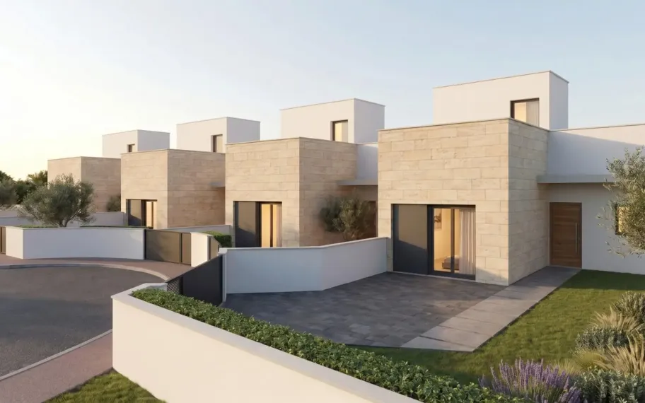 Semi-detached villa for sale in Mazarrón with a private pool