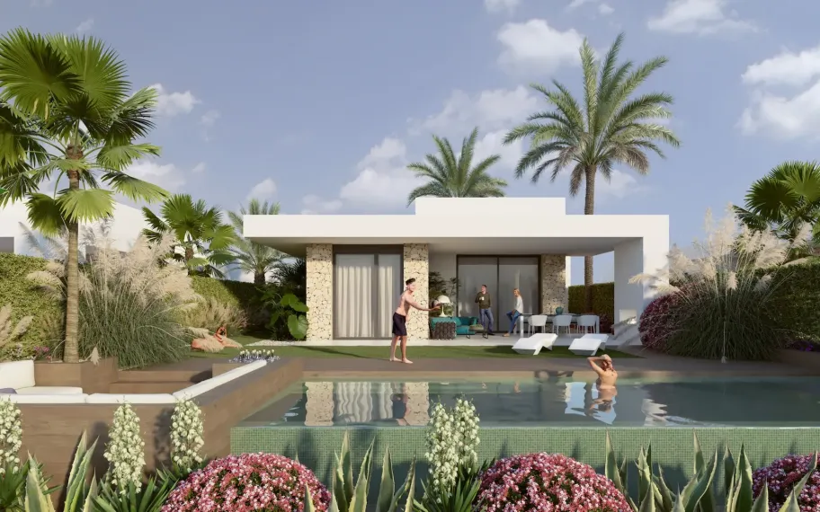 Moderne Villa am Golfplatz in La Finca Golf zu verkaufen