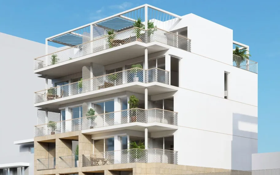 Penthouse for sale in Villajoyosa with a spacious terrace