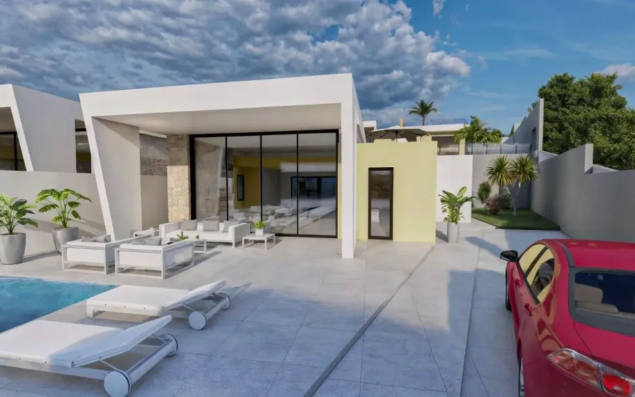 Moderne ebenerdige Villa in Los Balcones, Torrevieja, zu verkaufen
