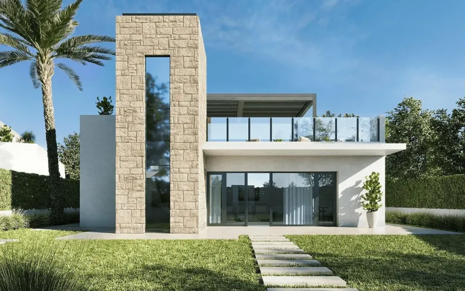 Detached new-build villa for sale in Lorca