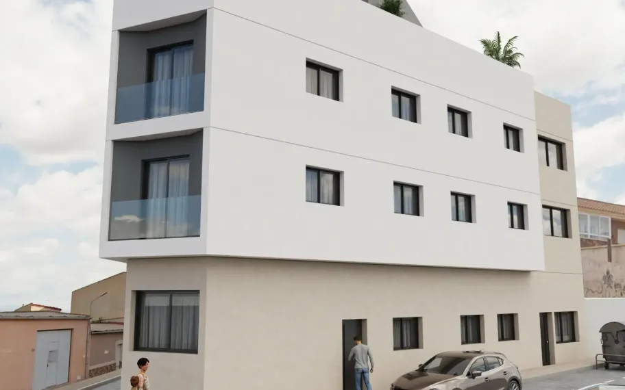 New-build ground floor apartment for sale in Mazarrón