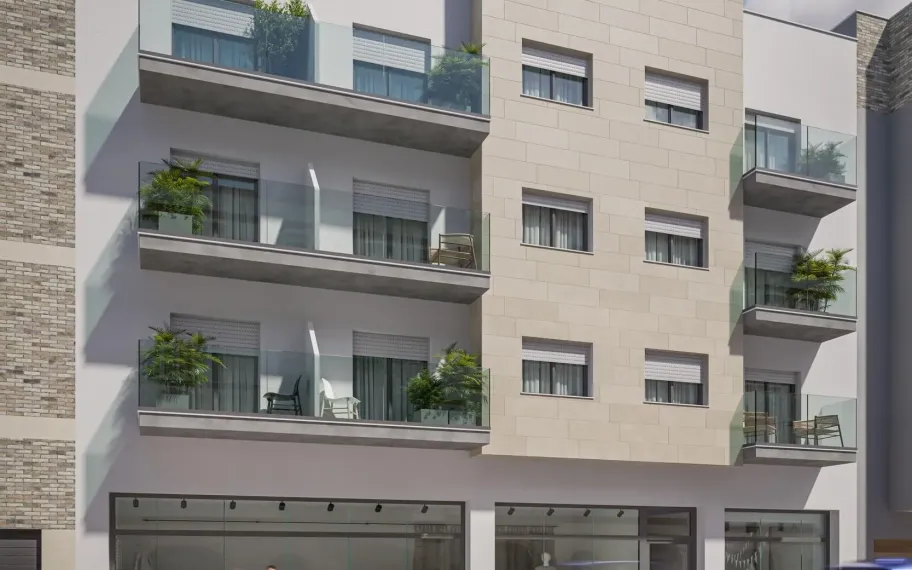 Penthouse for sale in Puerto de Mazarrón with private solarium