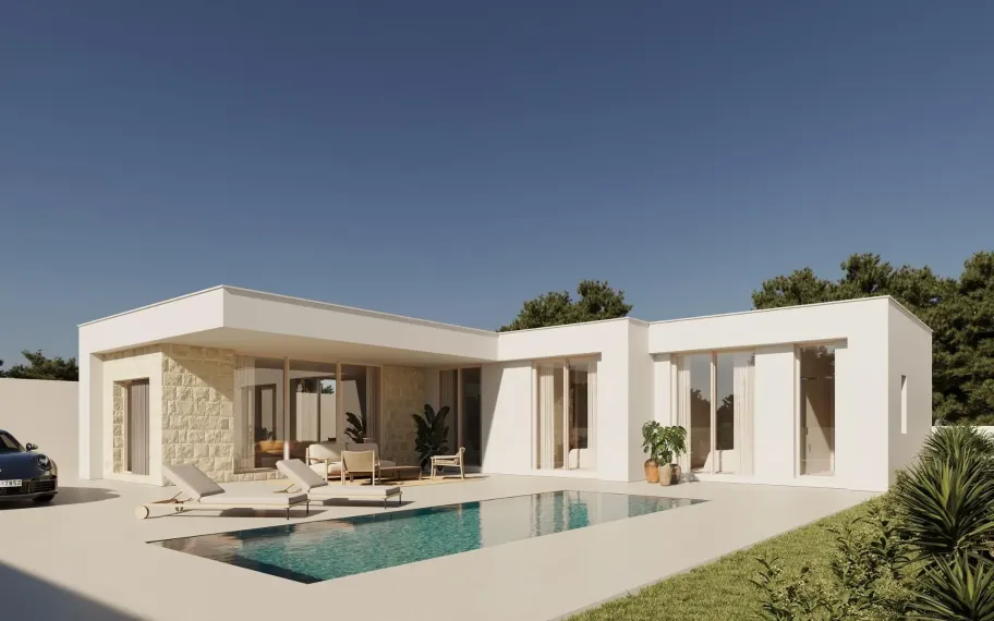 Nieuwbouwwilla’s in moderne stijl in Polop Hills met privézwembad