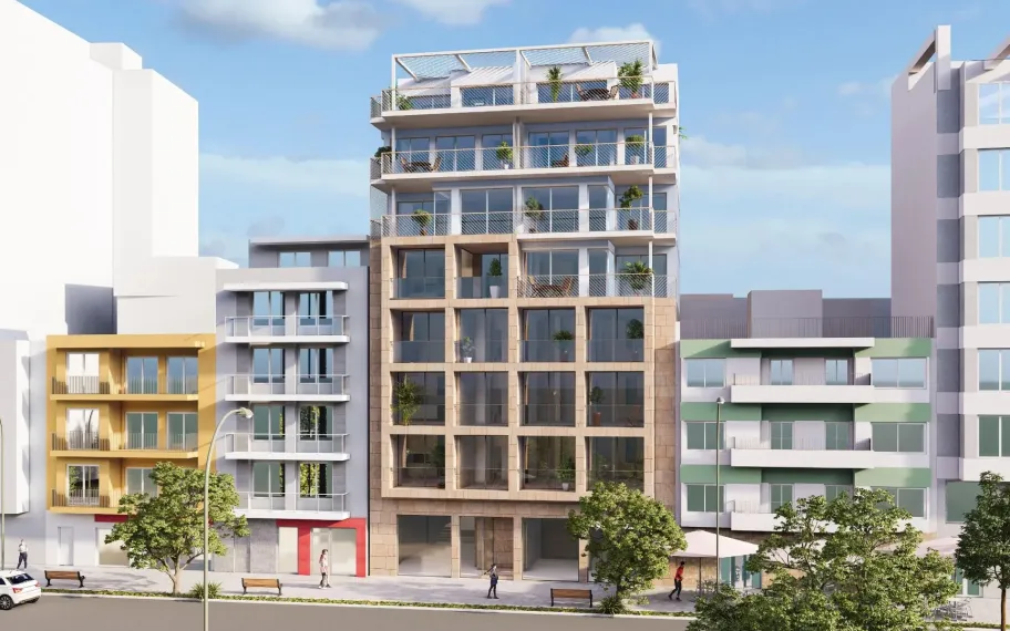 NIEUWBOUW APPARTEMENTEN IN HET CENTRUM VAN VILLAJOYOSA