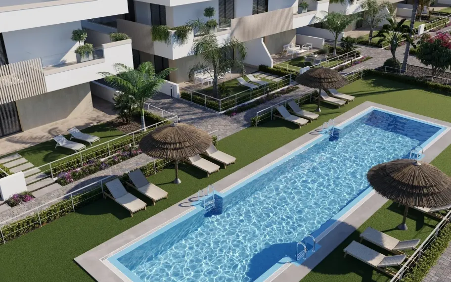 Neubauwohnungen und Bungalows im Santa Rosalia Lake and Life Resort