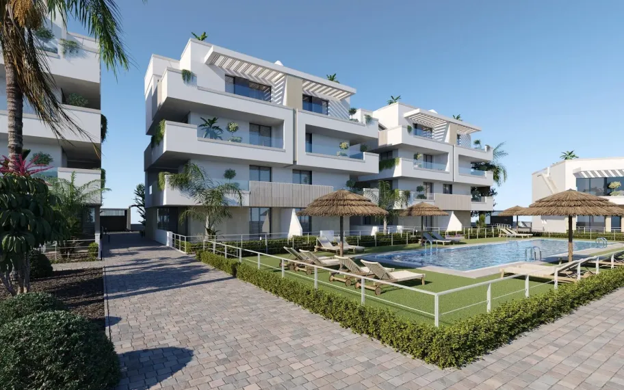Neubauwohnungen und Bungalows im Santa Rosalia Lake and Life Resort