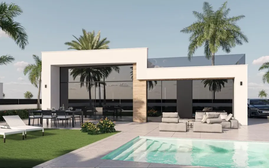 NEUBAU-VILLEN IN CONDADO DE ALHAMA GOLFPLATZ