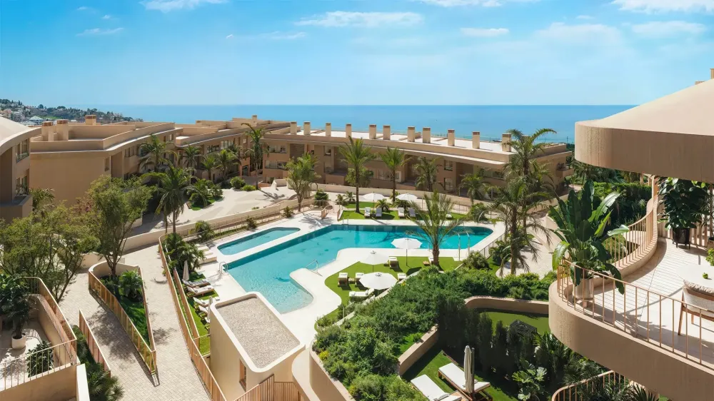 Modern apartments with sea views for sale in El Higuerón Fuengirola