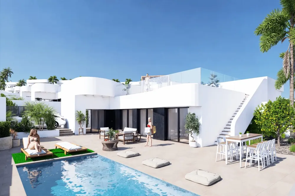 New build villa for sale in La Finca Golf Resort, Algorfa