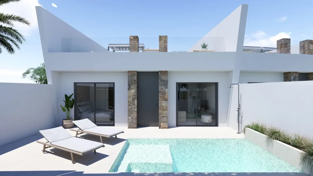Villas modernes avec piscine privée à vendre à Torre Pacheco