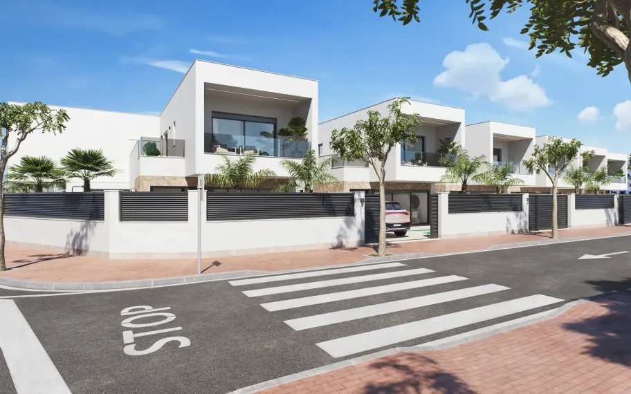Project of 12 Modern Villas for Sale in San Pedro del Pinatar