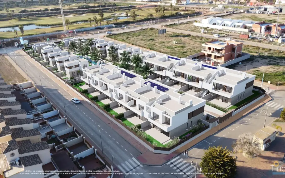 12 apartments and penthouses with 3 bedrooms at Serena Golf, Los Alcazares