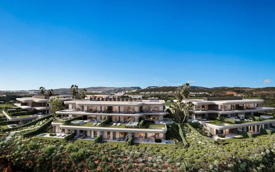 Stylish apartments with breathtaking views in Casares Costa