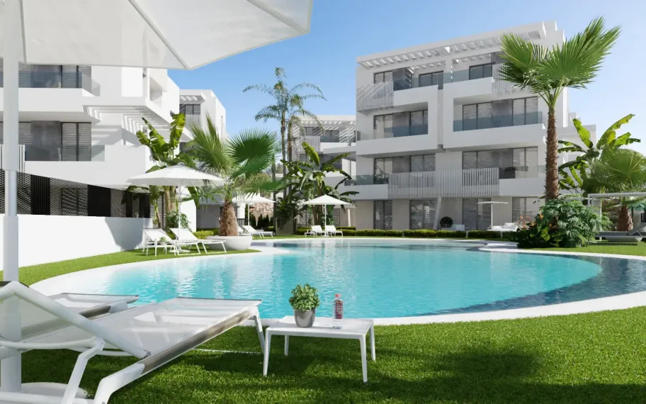 42 Stylish apartments for sale in Murcia - Lakefront living near the sea