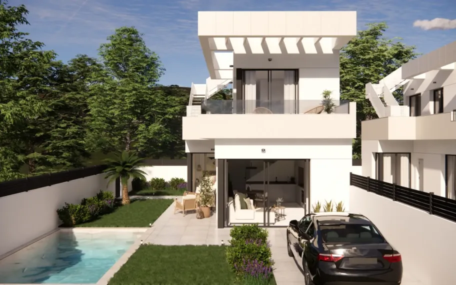Elegant New Build Villas with Pool for Sale in Los Montesinos